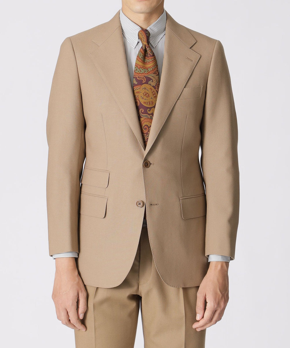 数量限定】「COLLECTION LINE」ワイドラペル シングル2ボタン無地