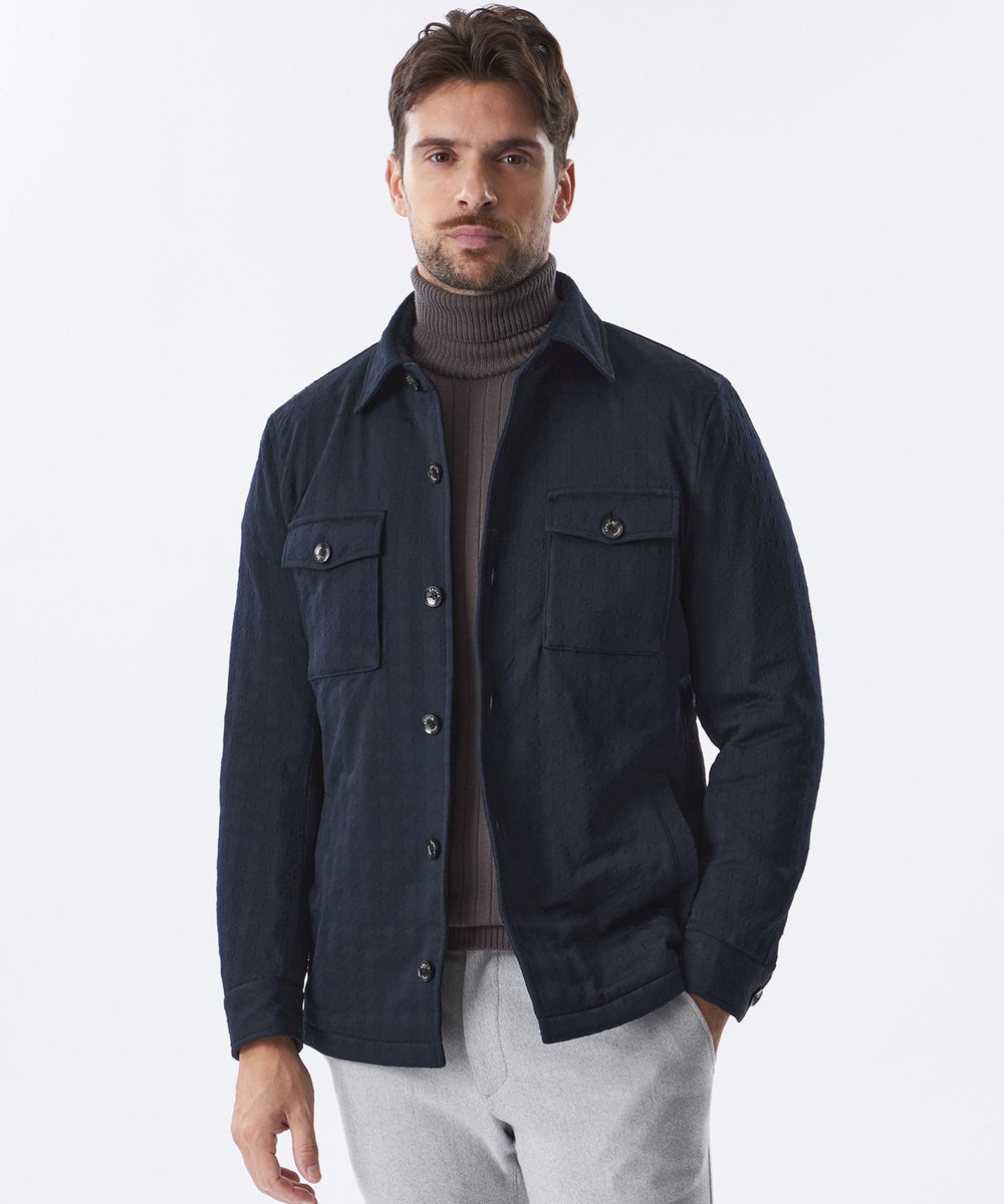 千鳥ジャカードブルゾン(ブルゾン)｜EPOCA UOMO(エポカ ウォモ)の