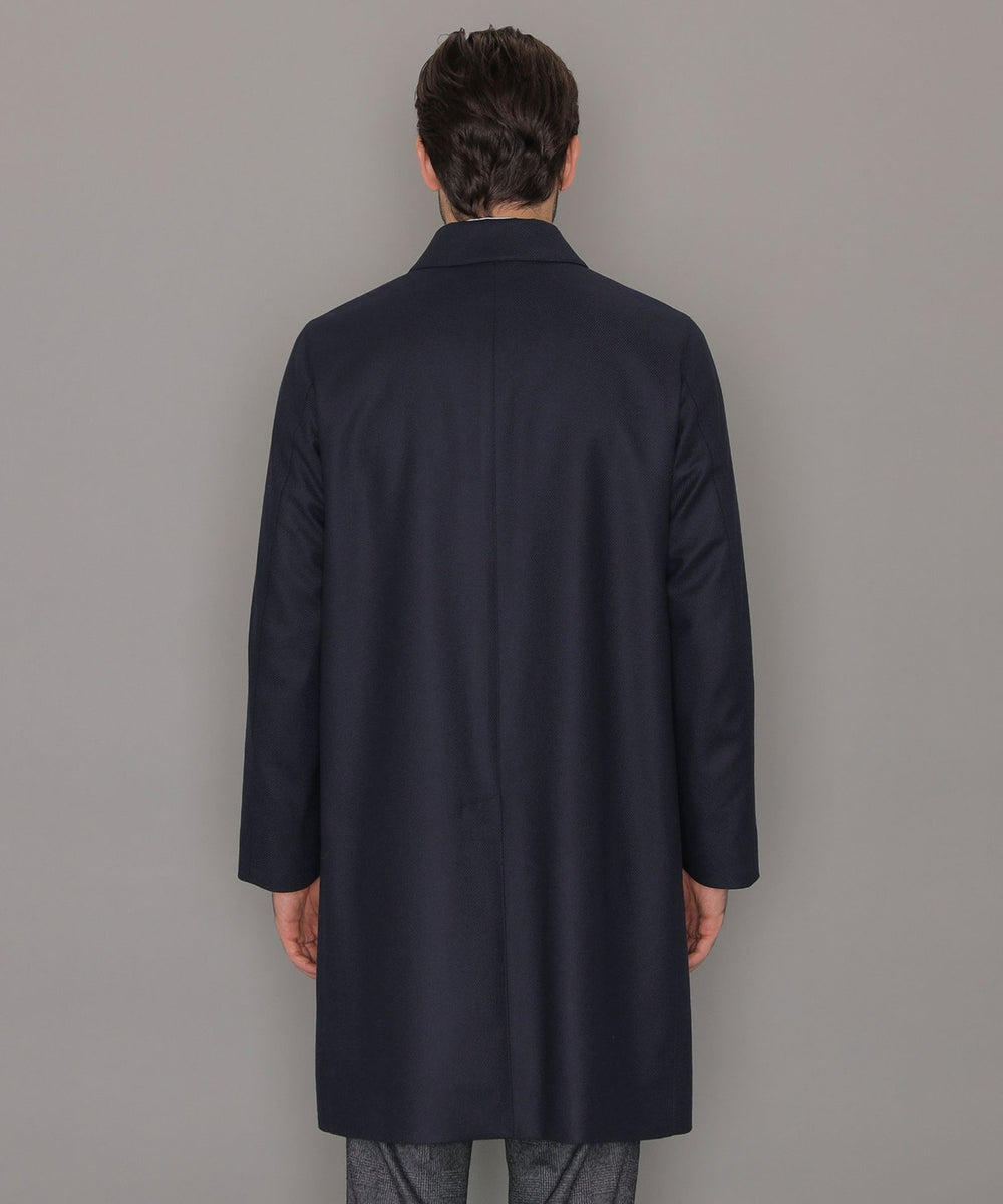 DUNFORD】【Loro Piana Fabric】ウールツイルステンカラーコート