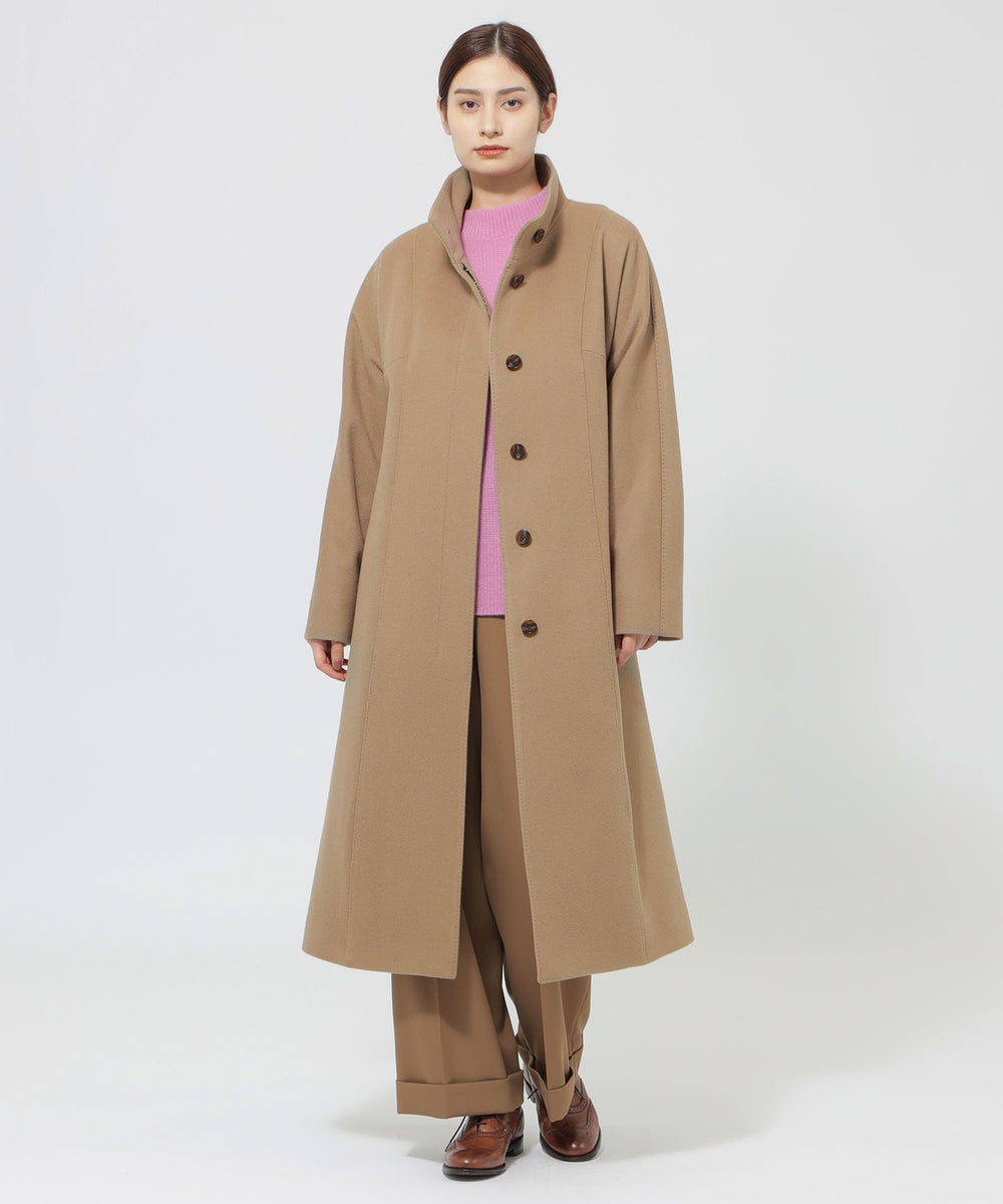 WEB・一部店舗限定】ウールビーバー スタンドカラーコート(コート