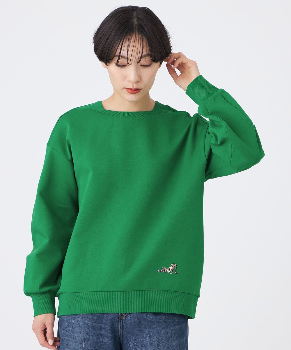 L】【ウォッシャブル】ダンボールスウェットプルオーバー(トップス