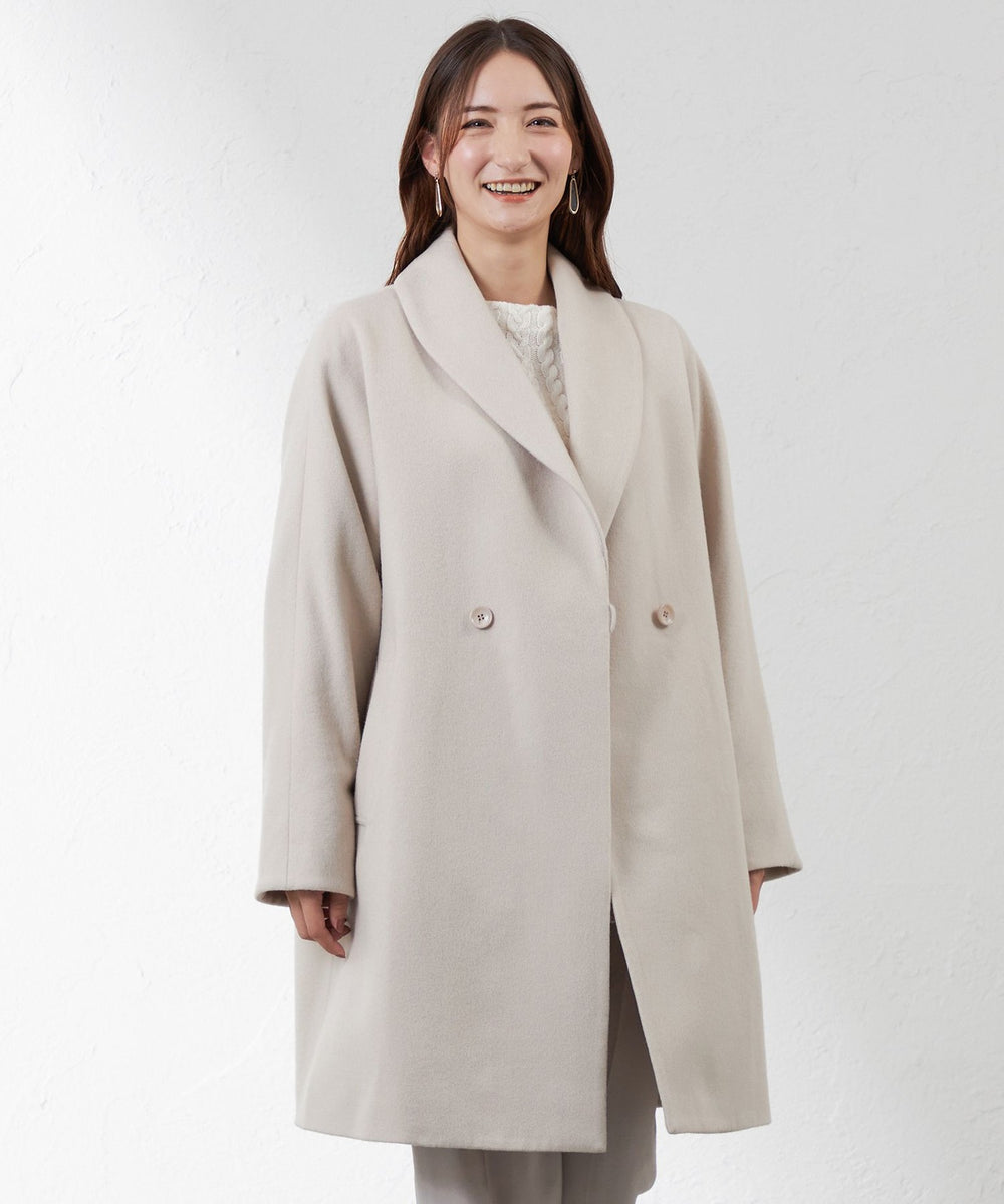 アクアドロップ】ショールカラーコート(コート)｜AMACA(アマカ)の