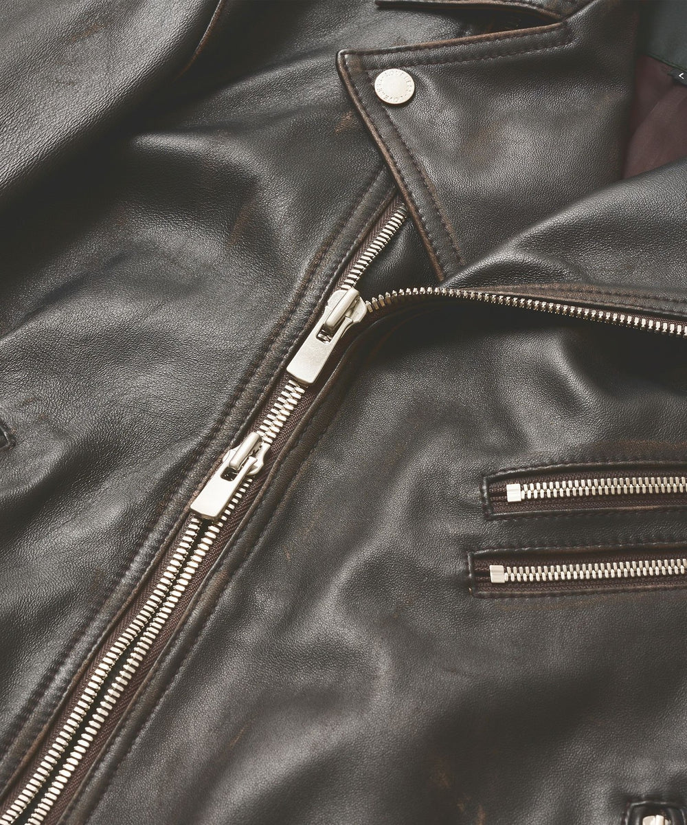 エイジングレザーダブルライダース(ブルゾン)｜LOVELESS(ラブレス)の