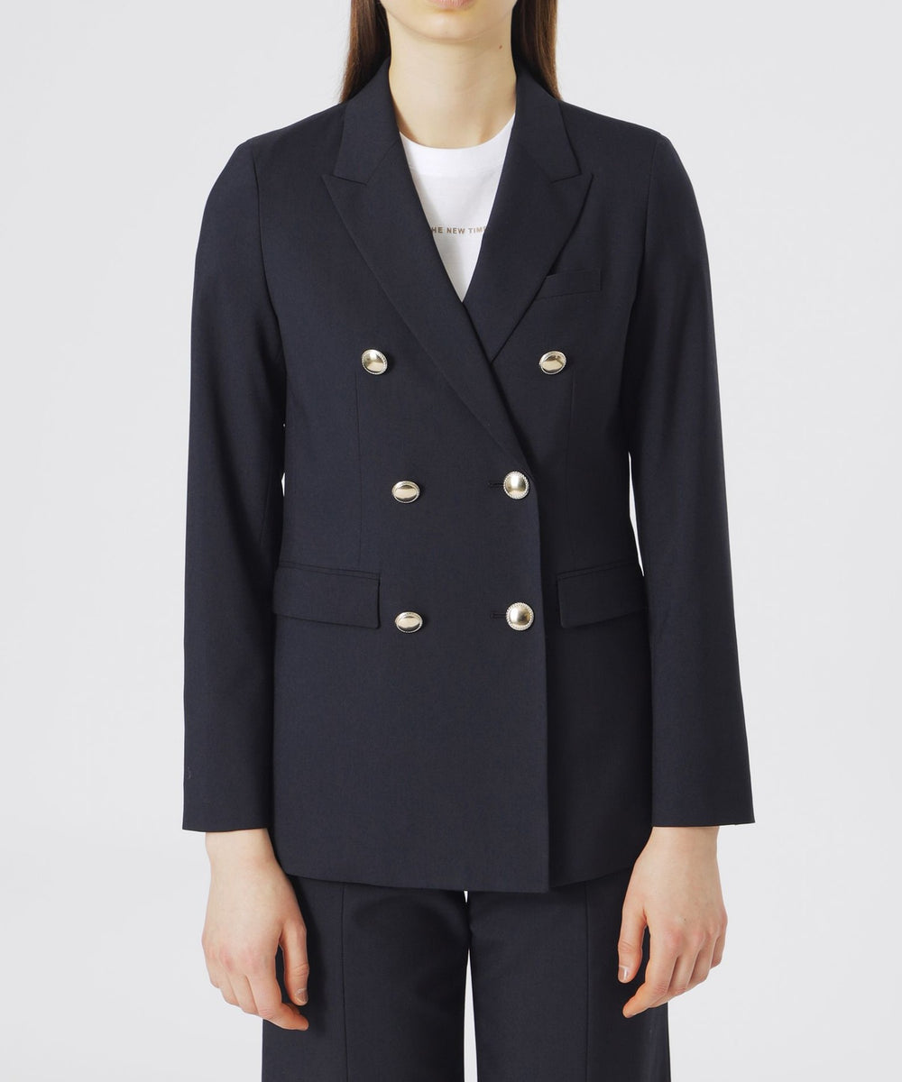 ドラマ着用商品】ネイビーダブルブレストジャケット(ジャケット