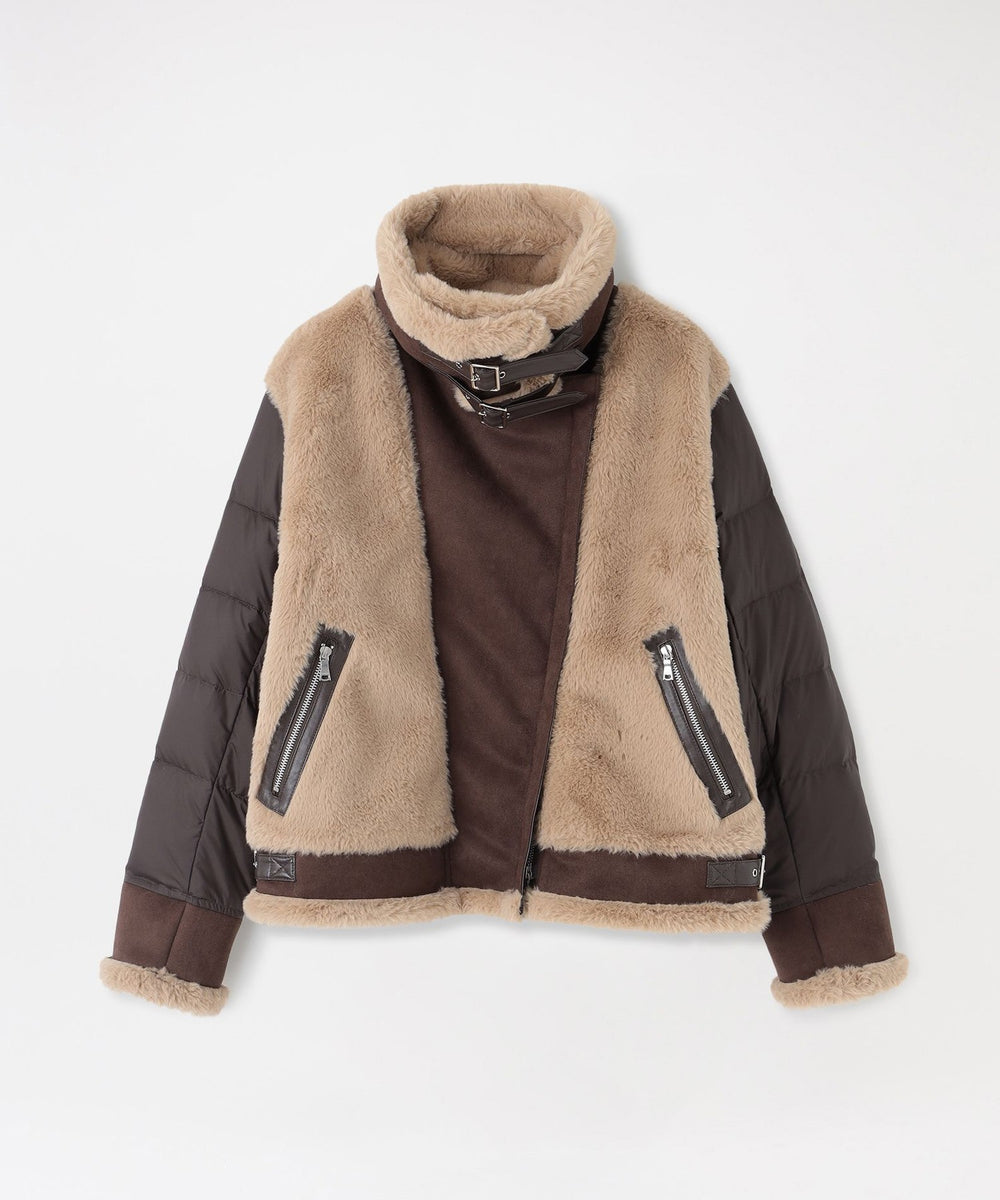 ファーコンビライダースダウン(ブルゾン)｜LOVELESS(ラブレス)の