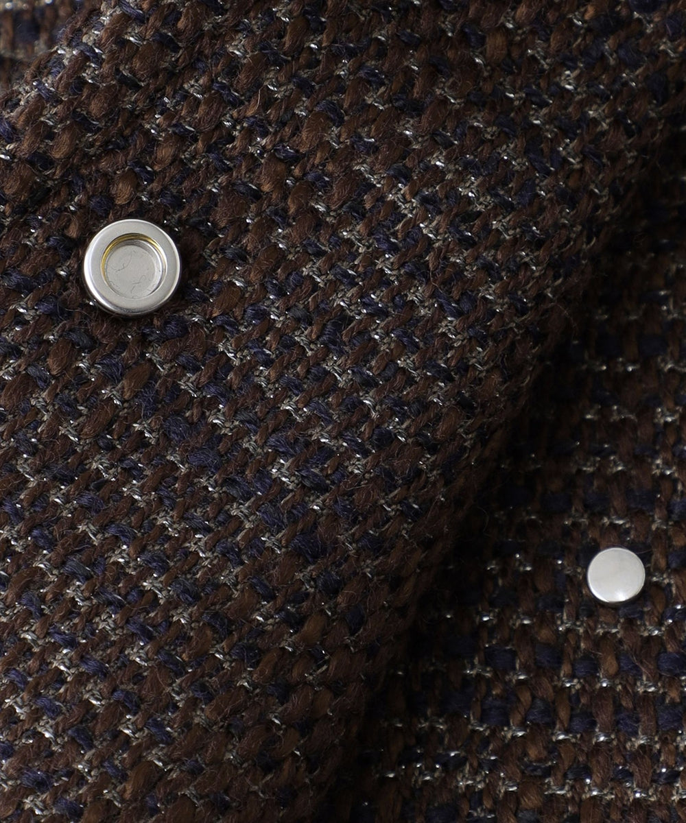 ツイードショートトレンチブルゾン(ブルゾン)｜LOVELESS(ラブレス)の