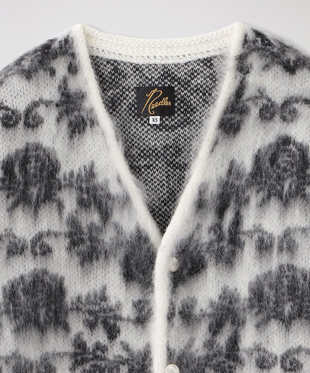 Needles/ニードルズ】ニットカーディガン Mohair Cardigan Rose PU312