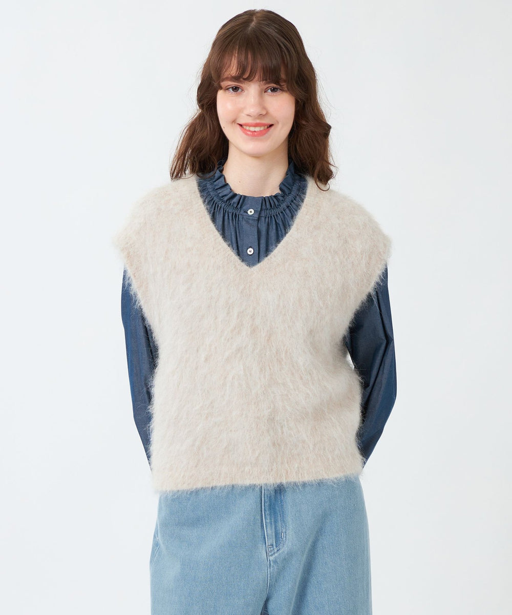 アルパカシャギーニットベスト(トップス)｜MACKINTOSH PHILOSOPHY