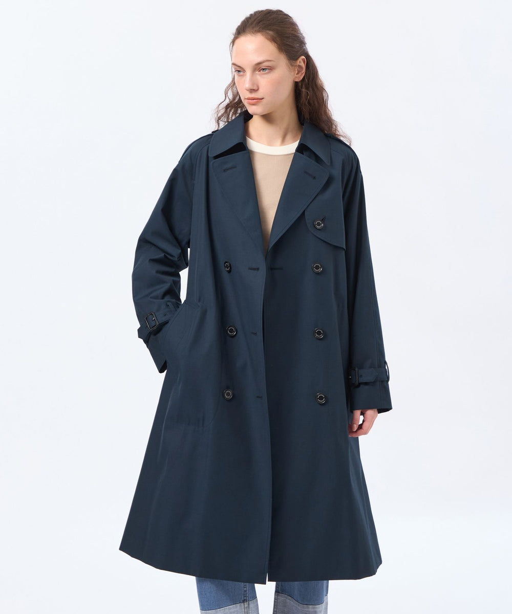WELBURY TRENCH(ウェルベリートレンチ)】ライトギャバジン(コート