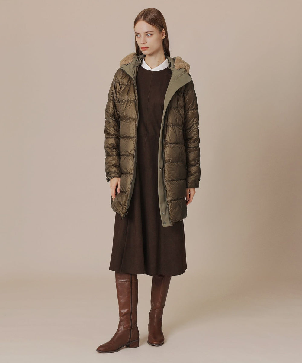 L】【PONTELAND/ポントランド】リバーシブルダウンコート(コート