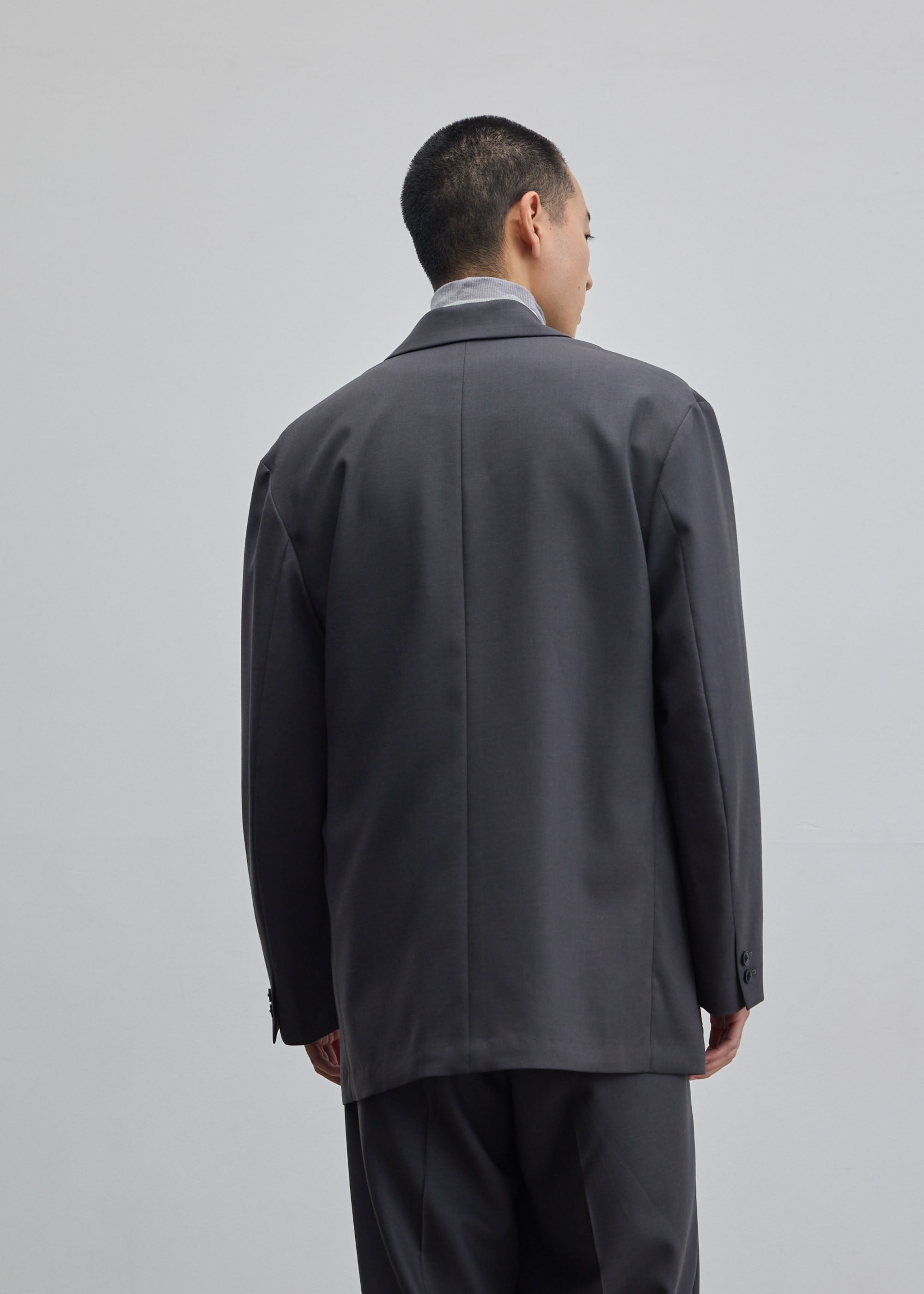 ウールツイルテーラードオーバージャケット｜SOÉJU k - SOÉJU online store