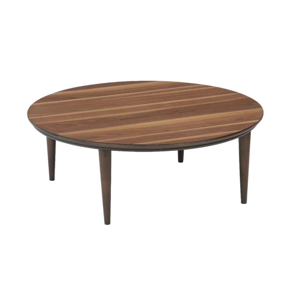 105cm円形 こたつテーブル スタンレー ブラウンのご購入はこちら