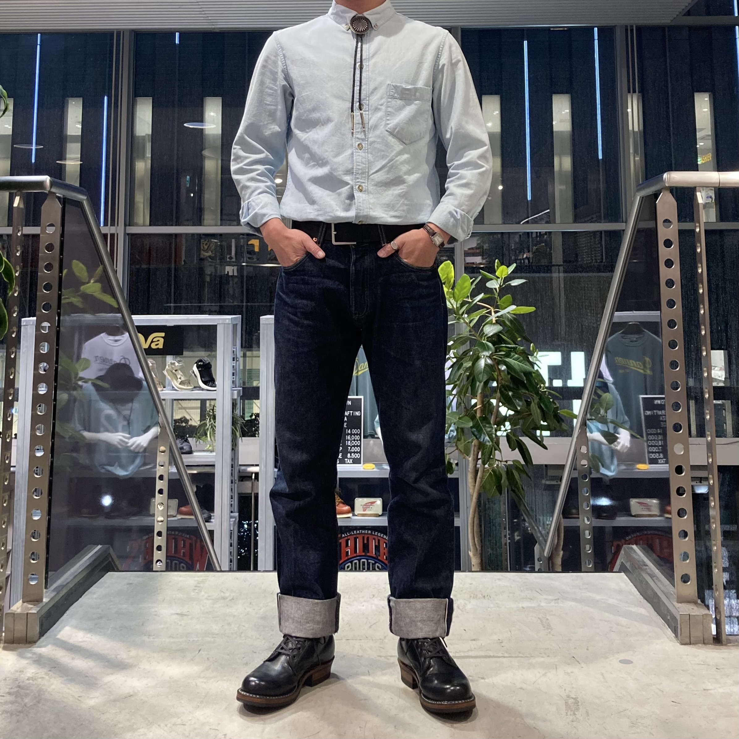 ホワイツ 5インチ セミドレス WATTER BUFFALO BLACK White's 5'' SEMI