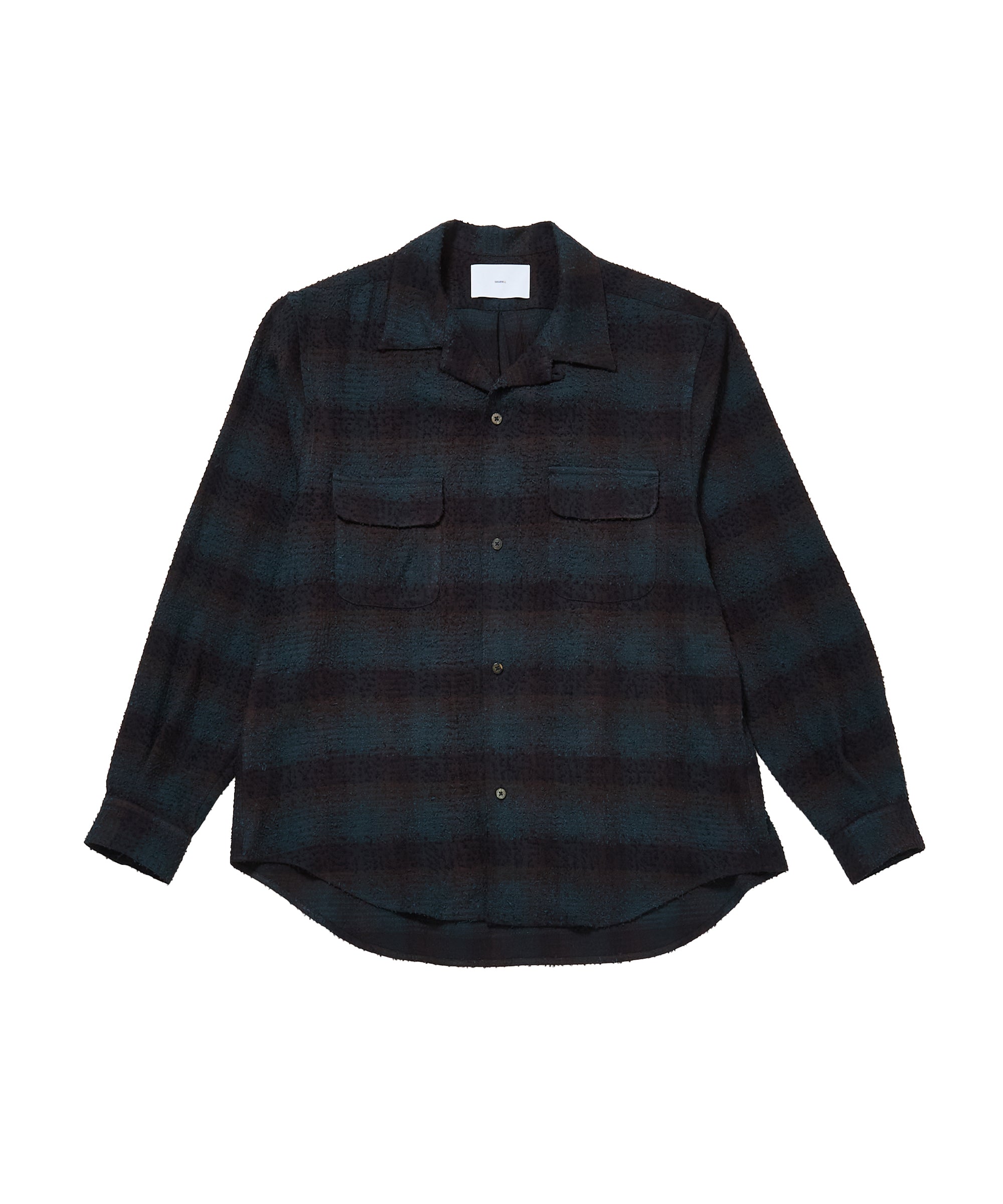 HAIRLY PLAID OPEN COLLAR SHIRT – SUGARHILL TOKYO