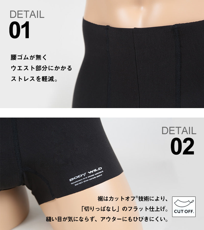 グンゼ ボディワイルド ボクサーパンツ メンズ AIRZ エアーズ M L LL