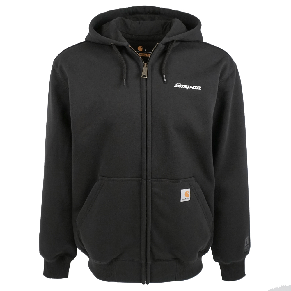 Carhartt® Rain Defender® Full Zip Black: Snap-on Consumer