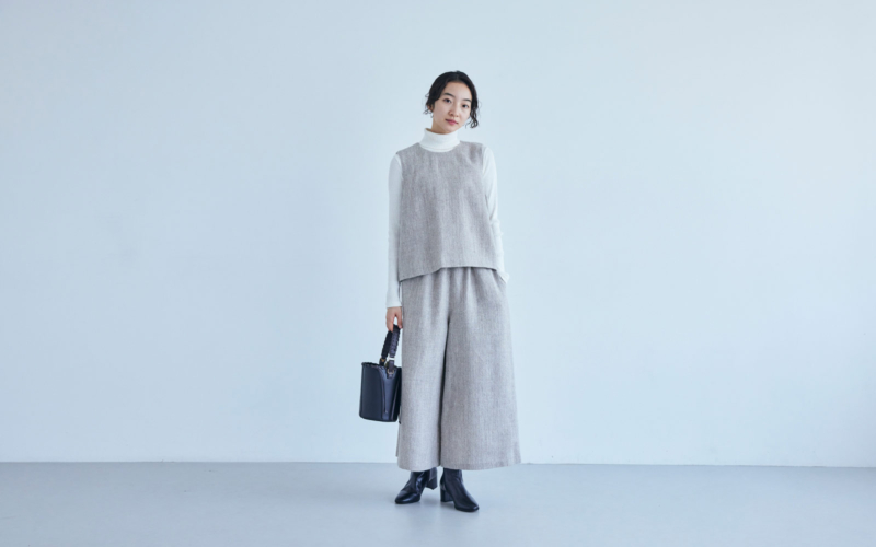 四季折々の麻】11月：あたたかいのに軽く、やわらかな生地感「麻と