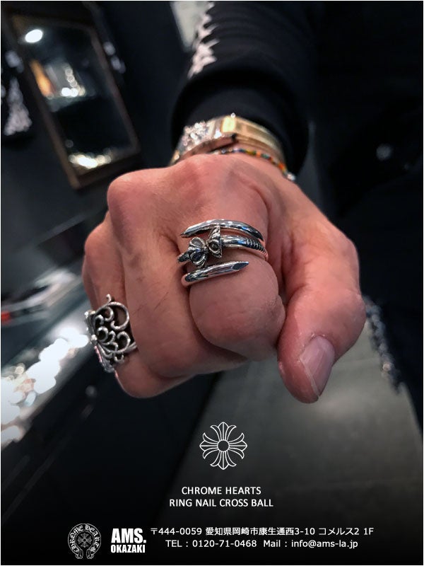 ネイルリング！SOLD！クロムハーツ/CHROME HEARTS いつも有難う御座い