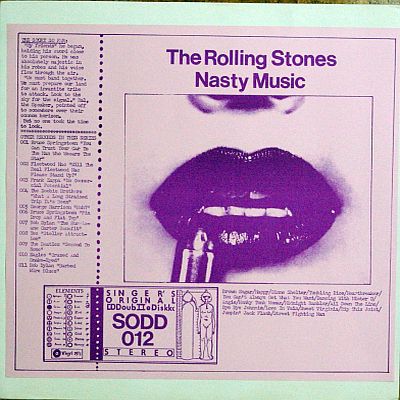 The Rolling Stones/Nasty Music | Vinyl bootleg of The Beatles