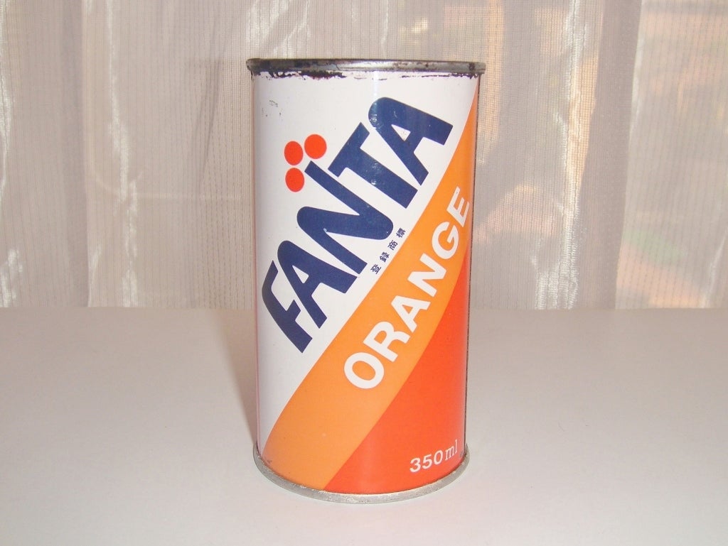 ジュース缶「FANTA ORANGE 350ml 缶」 | 時代屋ちとせあめ（アメブロ版）