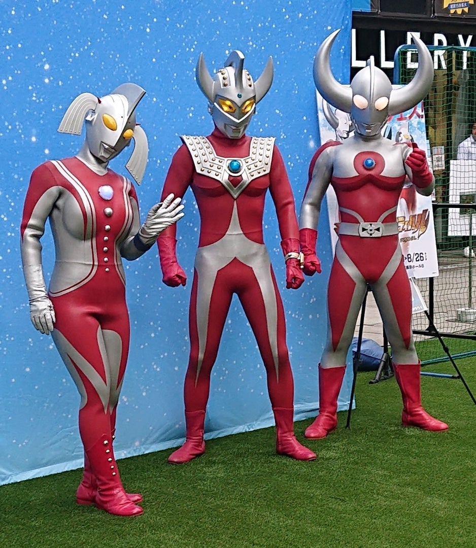 ウルトラの父、ウルトラの母、ウルトラマンタロウ、TPDと会いたいよ