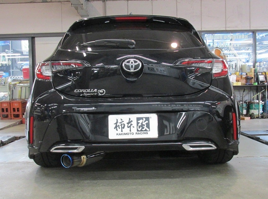 カローラスポーツのワンオフマフラー色々！ | 柿本改 SUPER