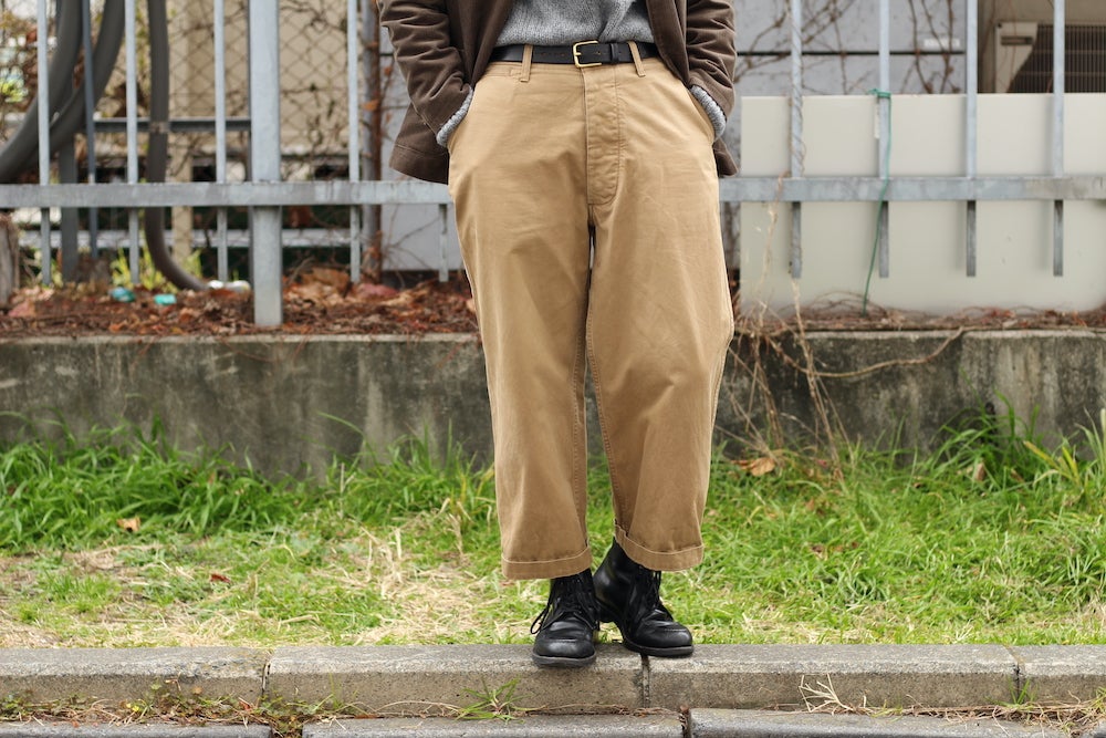 Nigel Cabourn】BASIC CHINO -WEST POINT- | スマクロ町田店のスタッフ