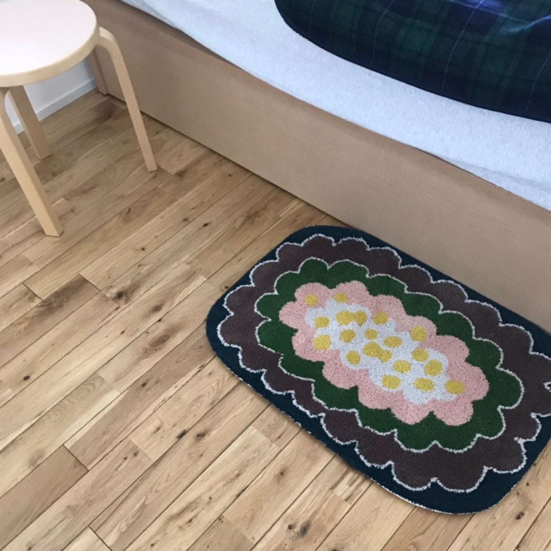 ミナペルホネン pudding ラグ | さくらもちの本懐