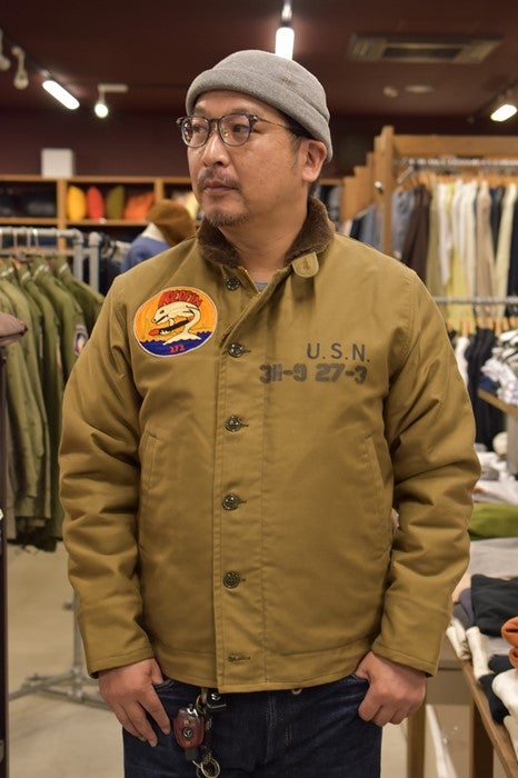 リアルマッコイズ N-1 KHAKI /USS REDFIN | barnstormer