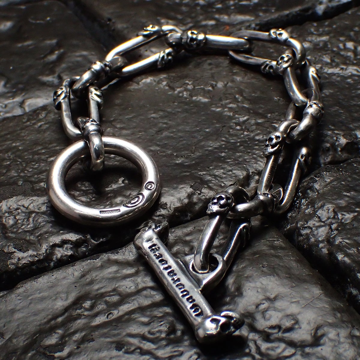 GABORATORY(ガボラトリー)ダブルフェイススカルロングスモールオーバル