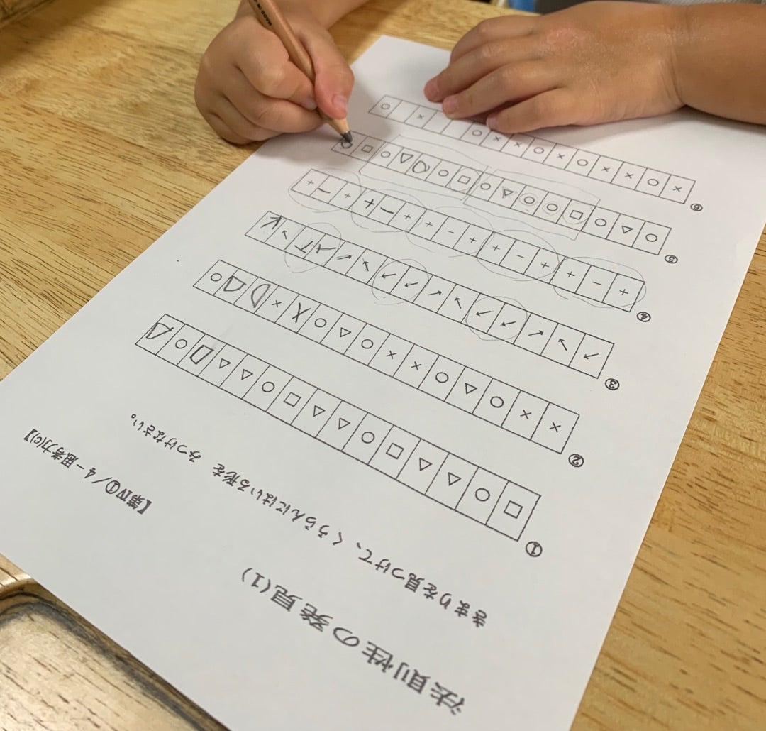 4歳9ヶ月29日 ピグマリオン第4グレードの取組 夜のあそび | 新小2男子