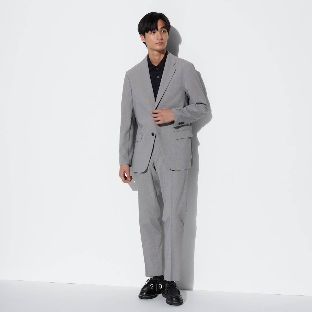 UNIQLO】【春に向けて】【感動ジャケット】【感動パンツ】【スーツ