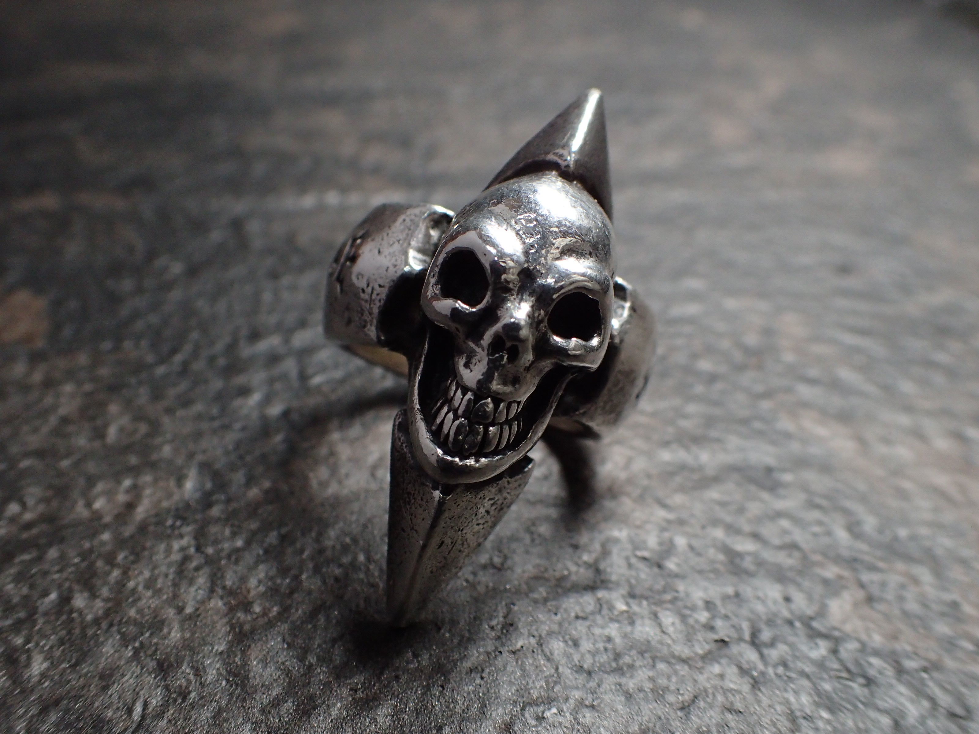 GABORATORY(ガボラトリー)又八のスカルウィズスパイクリング