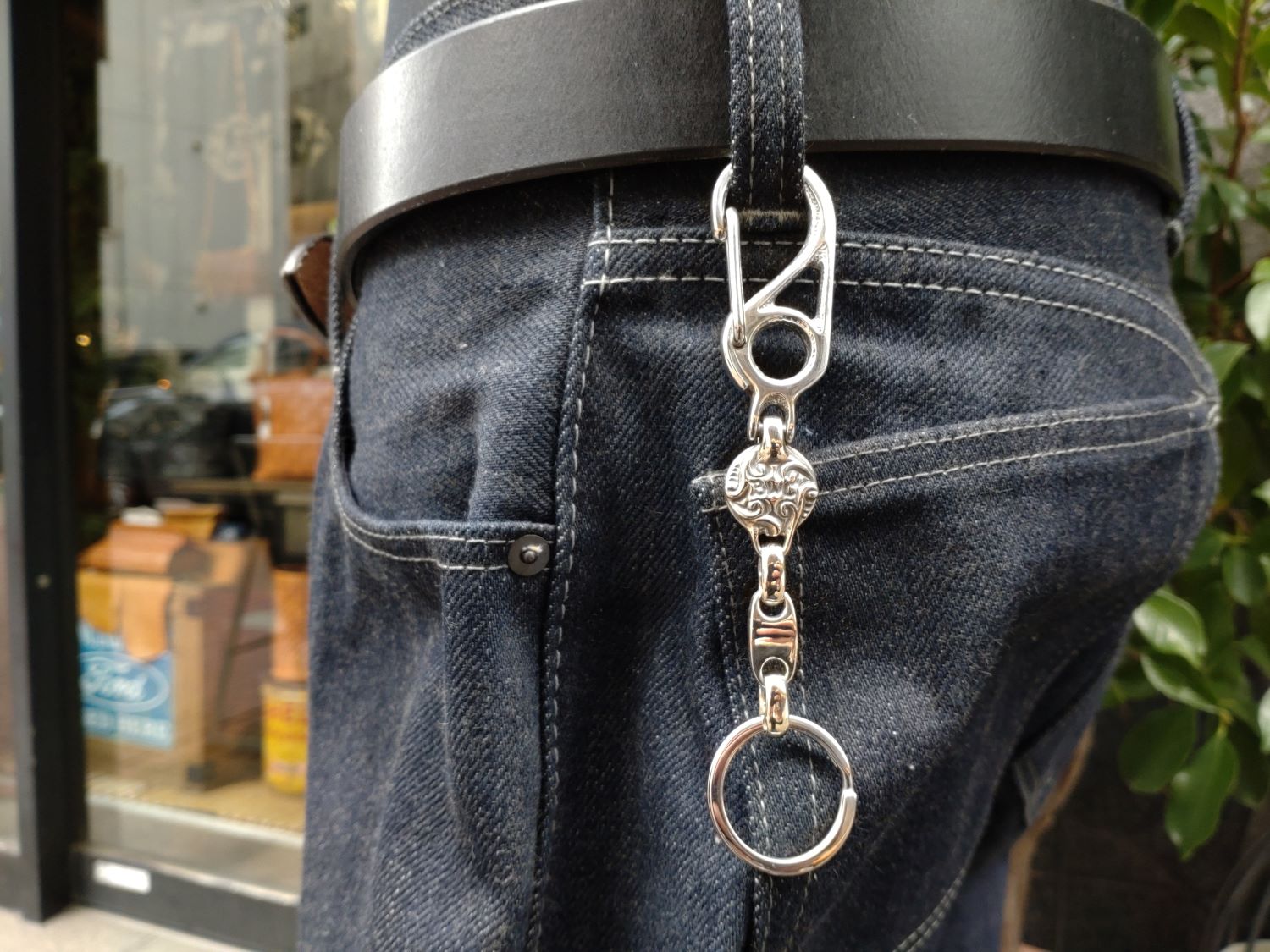BWL / '98 WAVE KEY CHAIN | BILL WALL LEATHER UENO