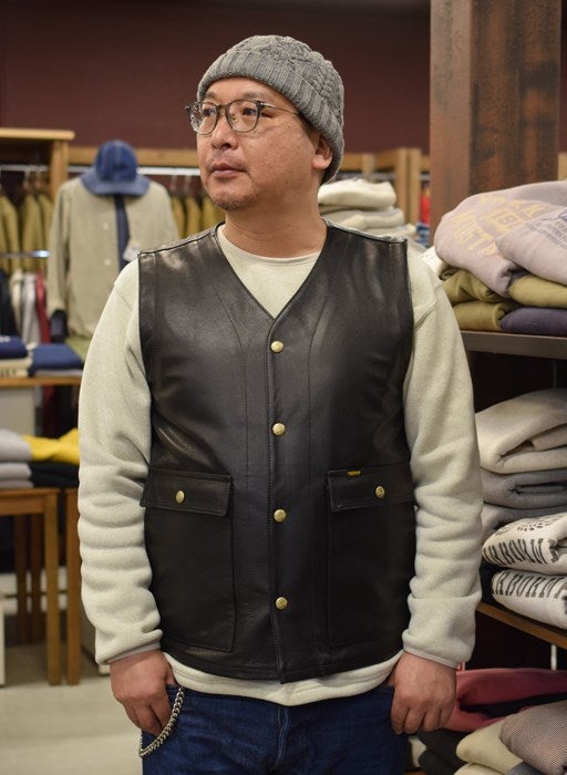 トロフィークロージング レザーベスト登場 | barnstormer