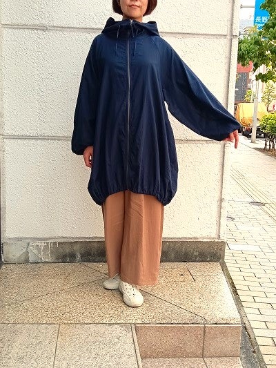 ババグーリ“ミルコットン薄手”のロングパーカー | 長野ヨーガンレール