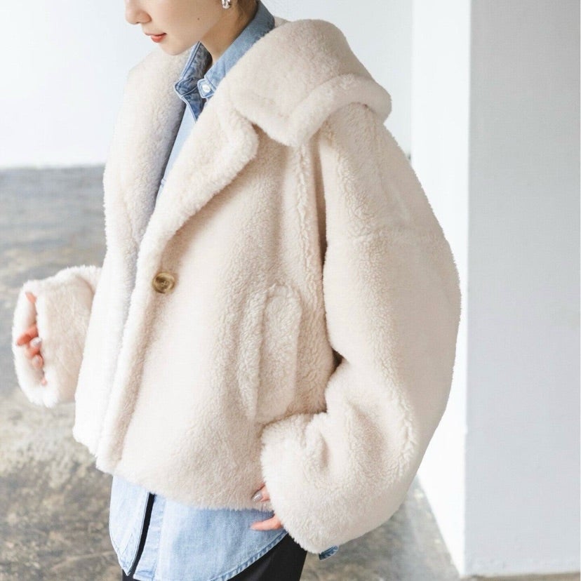 NOBLEのボアが可愛い☆冬の準備〜 | kumikoの40代、大人カジュアル