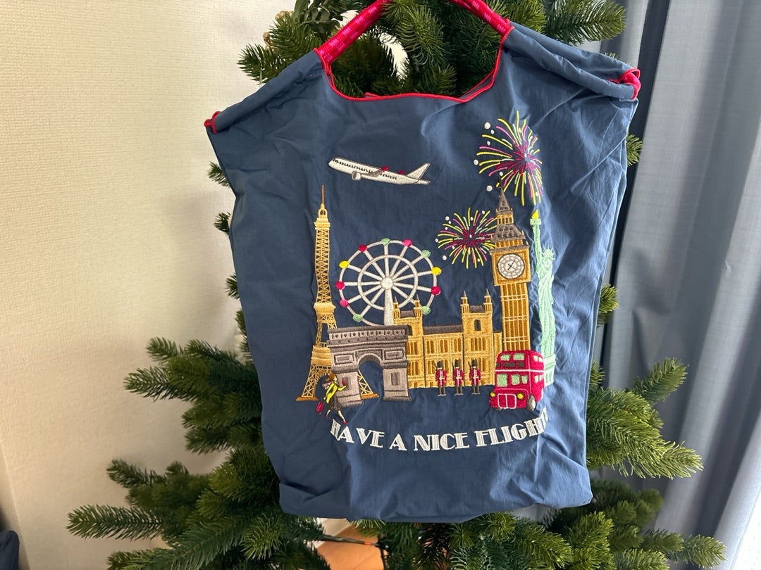 JAL機内販売限定】ボールアンドチェーンエコバッグ第2弾/JALマイルの話