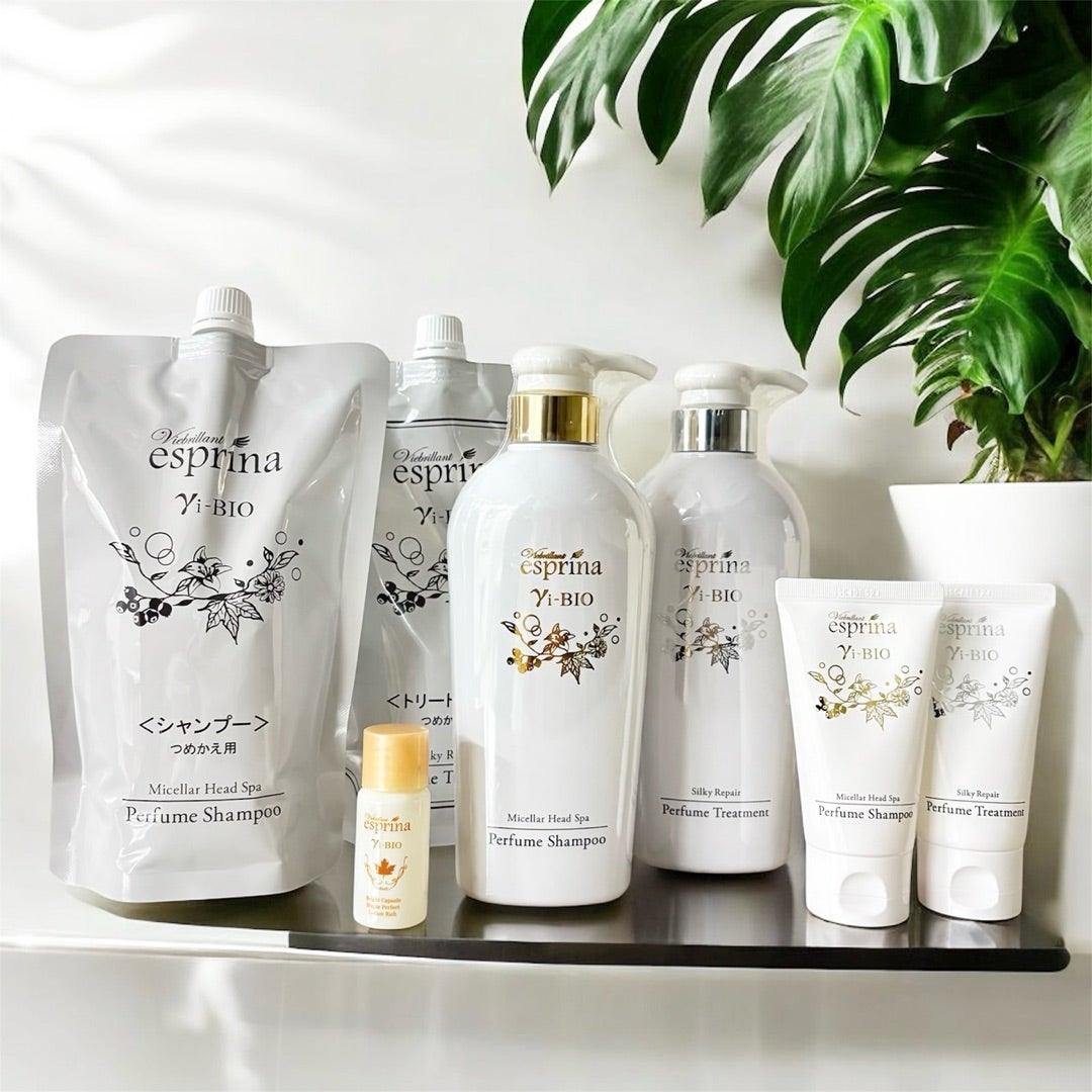 esprina185万本突破のシャンプートリートメントがTSV | AHN MIKA