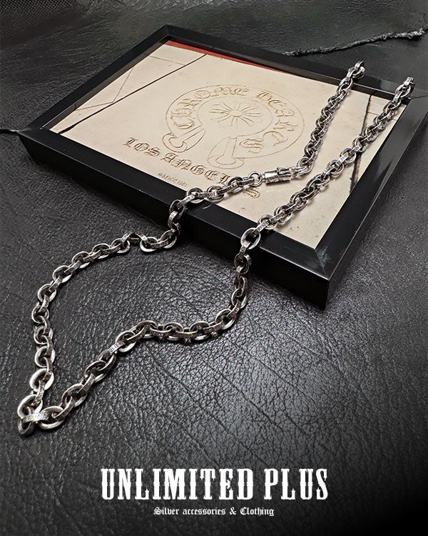 クロムハーツ/CHROME HEARTS ネックレス ペーパーチェーン 18インチ