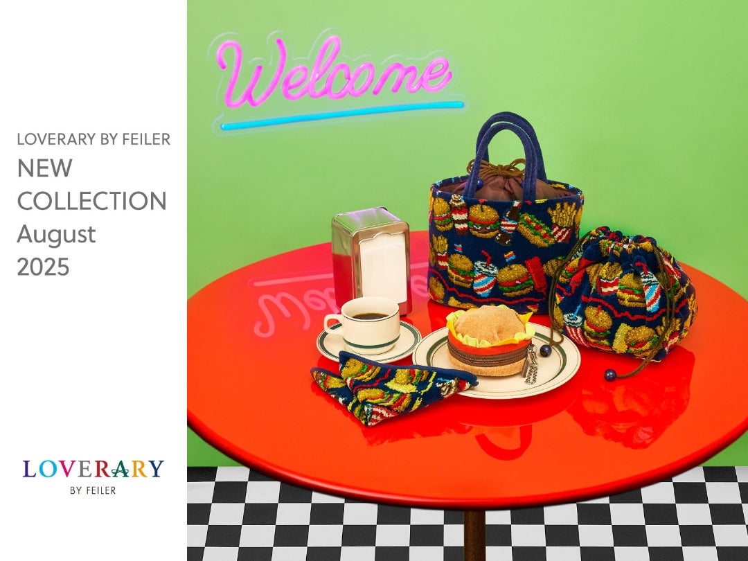 8月20日発売】ラブラリーバイフェイラー「バーガーショップ」ハンカチ