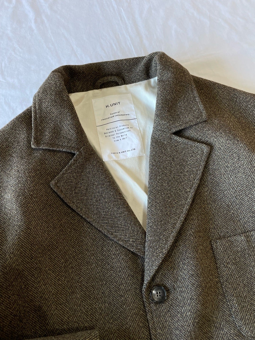 TECHTWEED HBT Jacket / H.UNIT 商品詳細｜山口県光市のメンズセレクト