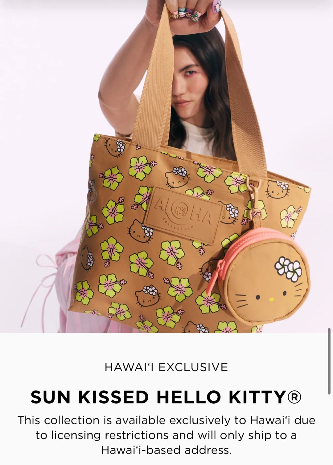 ALOHA COLLECとキティちゃんのコラボ商品がバズりすぎ。販売翌日の店内