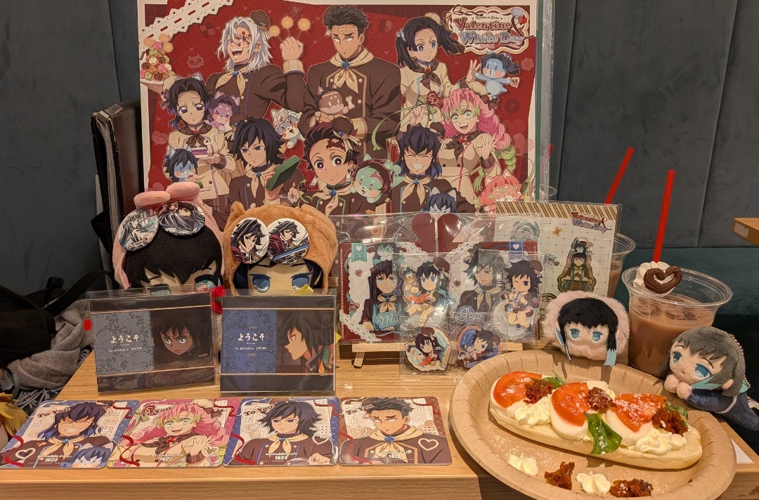 Ufotable Cafe名古屋2/12飲食バレンタイン＆ホワイトデー＆冨岡義勇BD