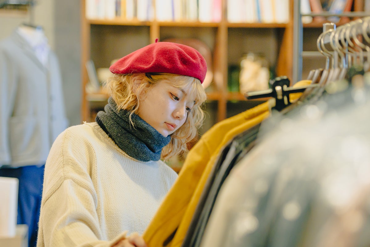 ピュアカシミア100％でできたネックウォーマー リバーシブルで使い方