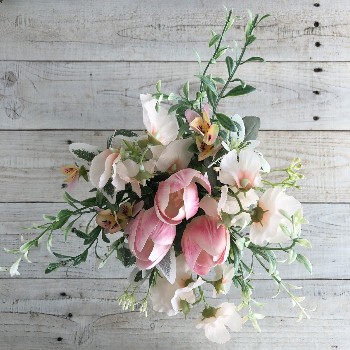 即日☆【造花】MAGIQ東京堂/ハミングチューリップブーケ ピンク #2