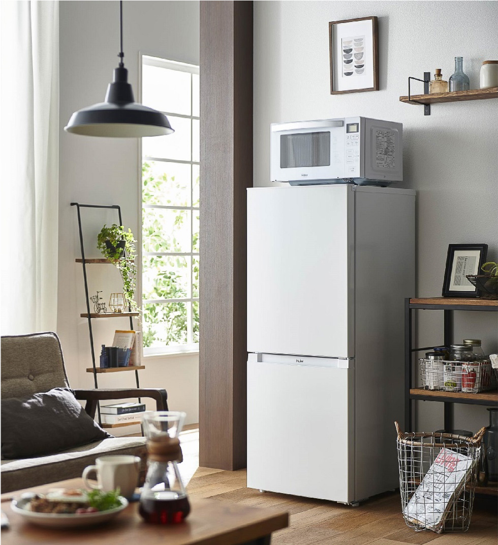 ハイアール☆ノンフロン冷凍冷蔵庫☆JR-NF140M☆2021年製