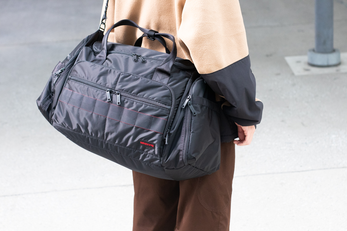 ゴルフだけじゃもったいない！BRIEFING GOLFのボストンバッグは旅行に