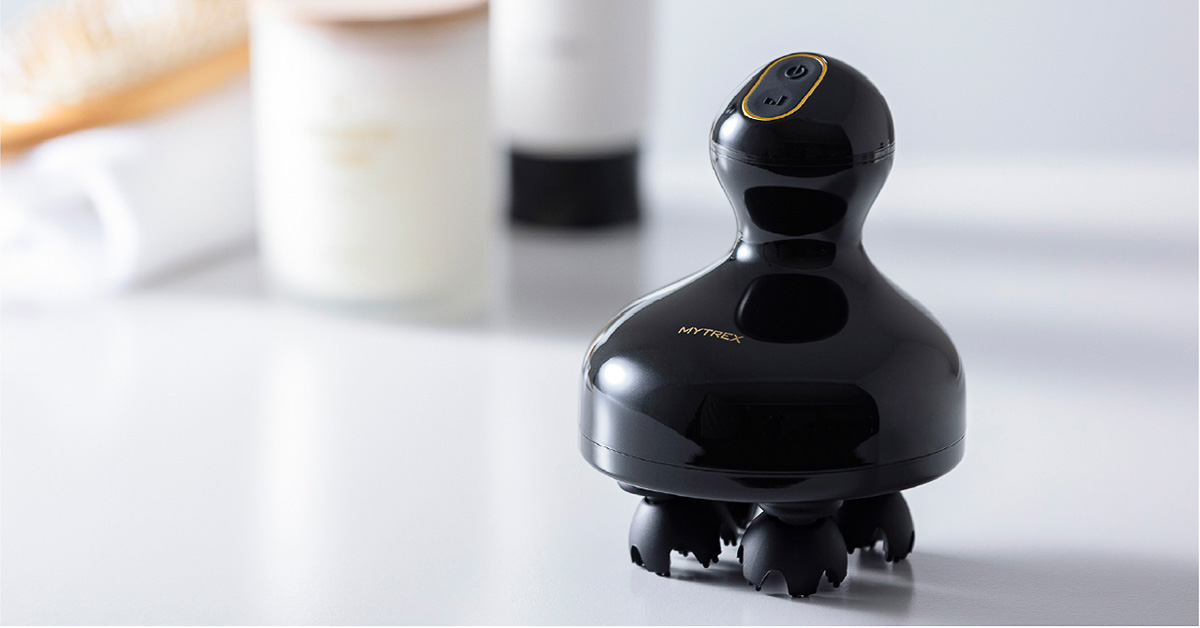 MYTREXの「EMS HEAD SPA PRO」を使って頭、顔、体まで自宅で本格