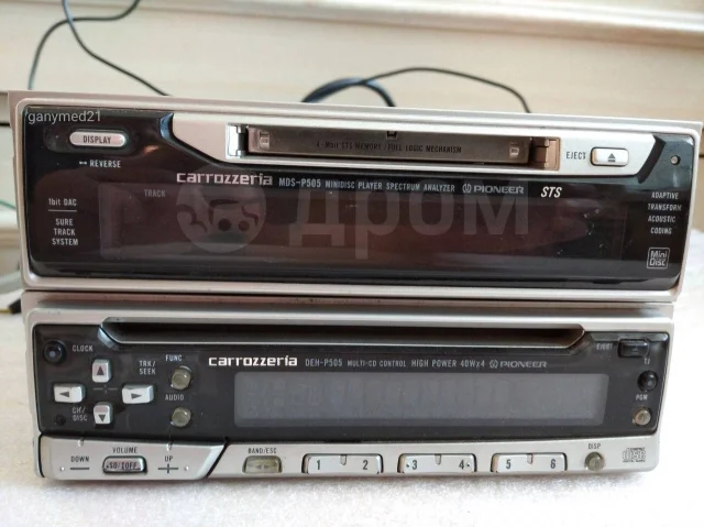 Old School Carrozzeria DEH-P505+Carrozzeria MDS-P505 рабочая 100